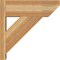 Ekena Millwork Traditional Slat Rough Sawn Outlooker, Western Red Cedar, 8"W x 22"D x 22"H OUT08X22X22TRA06RWR - alternate 4